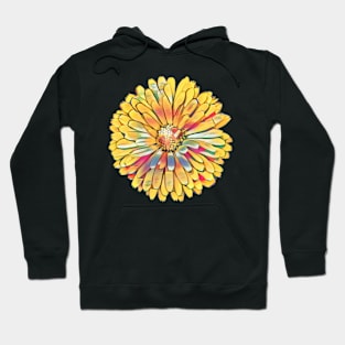 Marigold Flower Hoodie